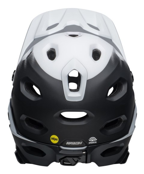Kask full face BELL SUPER DH MIPS SPHERICAL matte black white roz. L (59-63 cm) (NEW)