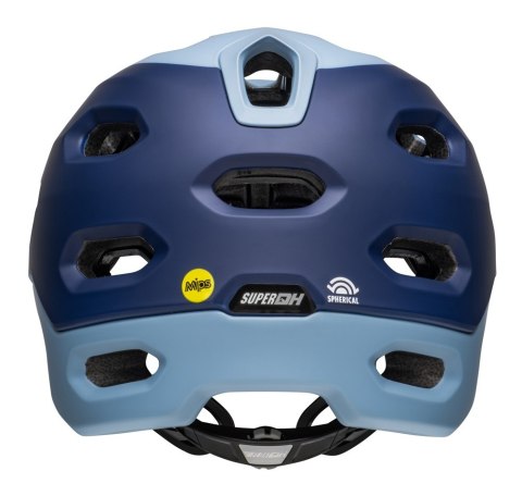 Kask full face BELL SUPER DH MIPS SPHERICAL matte light blue navy roz. L (58-62 cm) (NEW).
