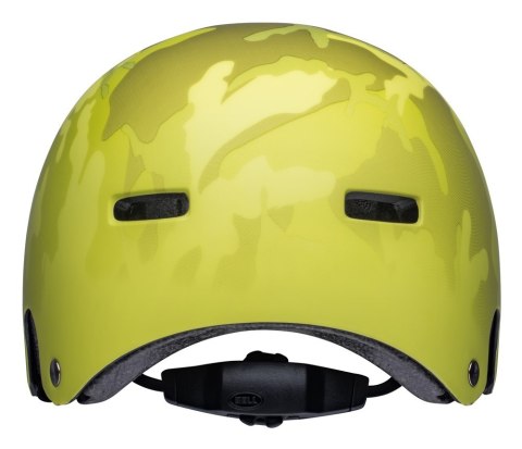 Kask juniorski BELL SPAN matte hi-viz yellow camo roz. S (51-55 cm) (NEW).