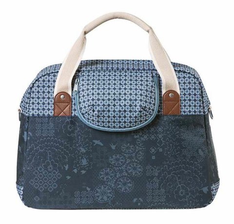 Sakwa miejska pojedyncza BASIL BOHEME CARRY ALL BAG 18L Hook On Systemi, wodoodporna indigo blue (NEW) Sakwa miejska pojedyncza BASIL BOHEME CARRY ALL BAG 18L Hook On Systemi, wodoodporna indigo blue (NEW)