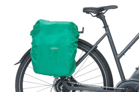 Sakwa podwójna BASIL DISCOVERY365D DOUBLE PANNIER BAG M 18L, Universal Bridge System, wodoodporna black melee (NEW)