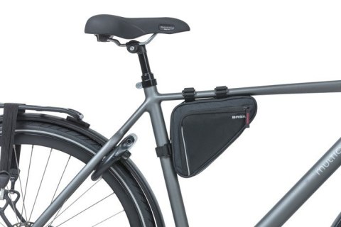Torba trójkątna pod ramę BASIL SPORT DESIGN TRIANGLE FRAME BAG M 1.7L, wodoodporna czarna (NEW)