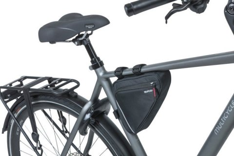 Torba trójkątna pod ramę BASIL SPORT DESIGN TRIANGLE FRAME BAG M 1.7L, wodoodporna czarna (NEW)