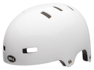 Kask bmx BELL LOCAL gloss white roz. M (55-59 cm) (NEW)