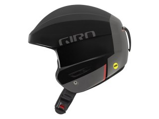 Kask zimowy GIRO STRIVE MIPS matte black + ochrona szczęki roz. M (55.5-57 cm) (DWZ) (WYPRZEDAŻ -50%)