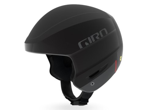 Kask zimowy GIRO STRIVE MIPS matte black + ochrona szczęki roz. M (55.5-57 cm) (DWZ) (WYPRZEDAŻ -50%)