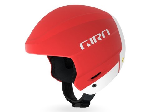 Kask zimowy GIRO STRIVE MIPS matte red + ochrona szczęki roz. M (55.5-57 cm) (DWZ) (WYPRZEDAŻ -50%)