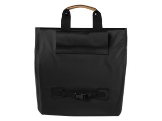 Sakwa miejska pojedyncza BASIL URBAN DRY SHOPPER 25L, Hook On System, 100% wodoodporna matt black (NEW)