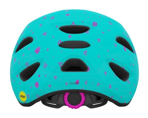 Kask dziecięcy GIRO SCAMP matte screaming teal roz. XS (45-49 cm) (NEW)