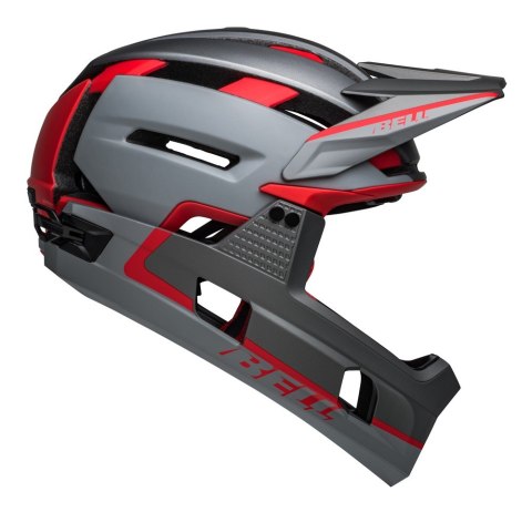 Kask full face BELL SUPER AIR R MIPS SPHERICAL matte gray red roz. M (55-59 cm) (NEW).