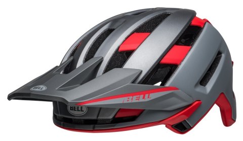 Kask full face BELL SUPER AIR R MIPS SPHERICAL matte gray red roz. M (55-59 cm) (NEW).