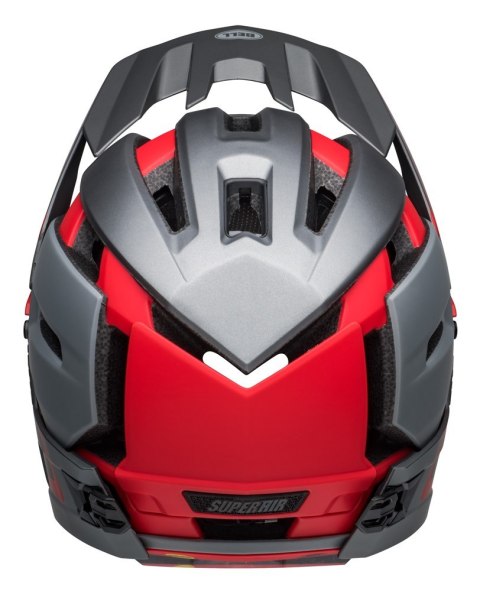 Kask full face BELL SUPER AIR R MIPS SPHERICAL matte gray red roz. S (52-56 cm) (NEW).