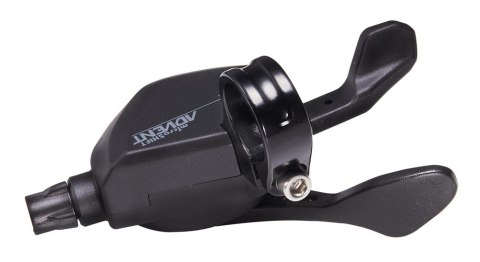 Manetka MICROSHIFT ADVENT, Prawa, 9.rzędowa, Niekompatybilna z Shimano, Xpress Trigger, Bez Wskaźnika Przełożeń (NEW)