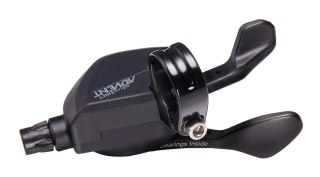 Manetka MICROSHIFT ADVENT, Prawa, 9.rzędowa, Niekompatybilna z Shimano, Xpress Trigger Plus, Bez Wskaźnika Przełożeń (NEW)