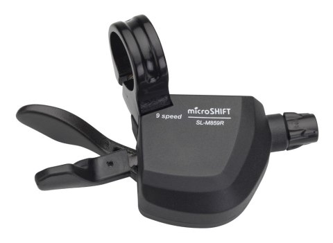 Manetka MICROSHIFT MARVO, Prawa, 9.rzędowa, Kompatybilna z Shimano, Xpress Trigger, Bez Wskaźnika Przełożeń (NEW)