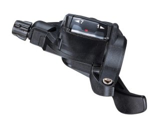 Manetka MICROSHIFT, Prawa, 7.rzędowa, Kompatybilna z Shimano, Thumb Tap, Optyczny Wskaźnik Przełożeń (NEW)