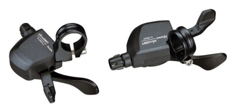 Manetki MICROSHIFT XLE, Para, 10.rzędowe(2x10), Kompatybilne z Shimano, Xpress Trigger, Bez Wskaźnika Przełożeń (NEW)