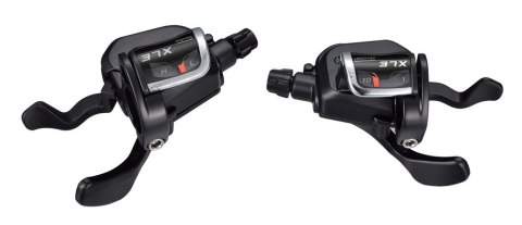 Manetki MICROSHIFT XLE, Para, 10.rzędowe(3x10), Kompatybilne z Shimano, Xpress Trigger, Optyczny Wskaźnik Przełożeń (NEW) Manetki MICROSHIFT XLE, Para, 10.rzędowe(3x10), Kompatybilne z Shimano, Xpress Trigger, Optyczny Wskaźnik Przełożeń (NEW)