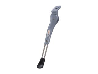 Podpórka centralna ATRANVELO STYLO ADJUSTABLE E-BIKE 24"-28" regulowana aluminiowo-stalowa, krótka śruba 25mm, srebrna (NEW)