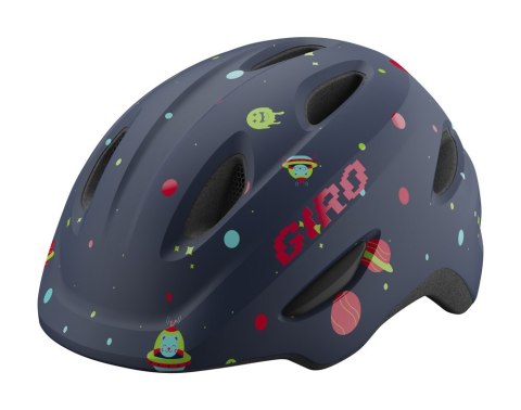 Kask dziecięcy GIRO SCAMP matte midnight space roz. S (49-53 cm) (NEW) Kask dziecięcy GIRO SCAMP matte midnight space roz. S (49-53 cm) (NEW)