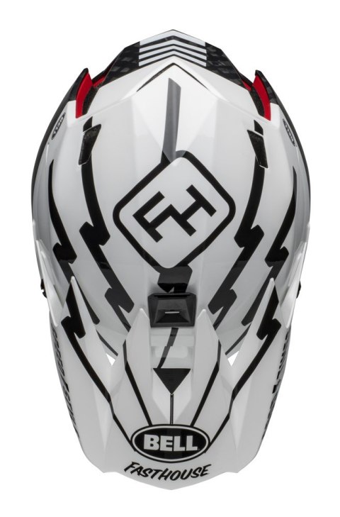 Kask full face BELL FULL-10 MIPS SPHERICAL fasthouse matte gloss white black roz. L (57-59 cm) (NEW).