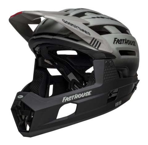 Kask full face BELL SUPER AIR R MIPS SPHERICAL matte gray black fasthouse roz. L (59-63 cm) (NEW)