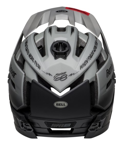 Kask full face BELL SUPER AIR R MIPS SPHERICAL matte gray black fasthouse roz. S (52-56 cm) (NEW)