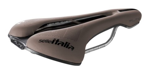 Siodło SELLE ITALIA FLITE BOOST GRAVEL TI316 SUPERFLOW L (id match - L3), 232g, Brązowe (NEW)