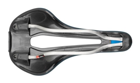 Siodło SELLE ITALIA FLITE BOOST GRAVEL TI316 SUPERFLOW S (id match - S3), 228g, Niebieskie (NEW)