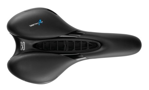 Siodło SELLEROYAL RESPIRO SOFT ATHLETIC 45st. żelowe, kanał chłodzący, unisex 398g (NEW)
