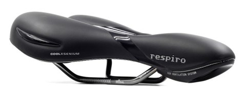 Siodło SELLEROYAL RESPIRO SOFT ATHLETIC 45st. żelowe, kanał chłodzący, unisex 398g (NEW)