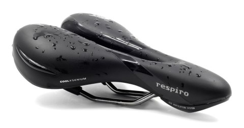 Siodło SELLEROYAL RESPIRO SOFT MODERATE 60st. żelowe + elastomery, kanał chłodzący, unisex 496g (NEW)