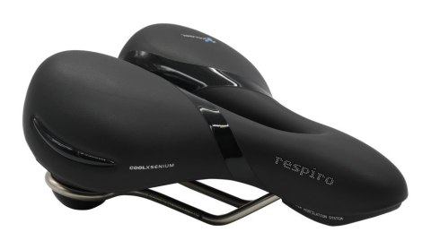 Siodło SELLEROYAL RESPIRO SOFT RELAXED 90st. żelowe + elastomery, kanał chłodzący, unisex 771g (NEW)