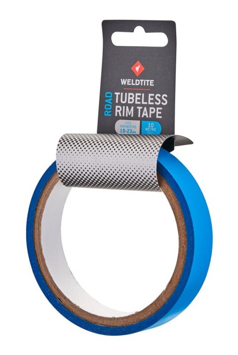 Taśma do obręczy WELDTITE TUBELESS RIM TAPE - ROAD, 19mm x 10m (NEW)