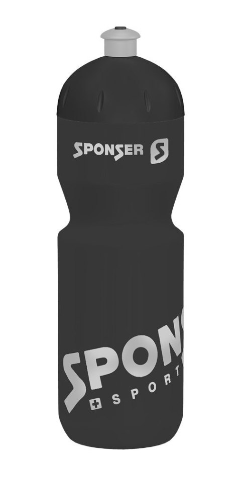 Bidon SPONSER NET black / silver 750 ml (NEW) Bidon SPONSER NET black / silver 750 ml (NEW)