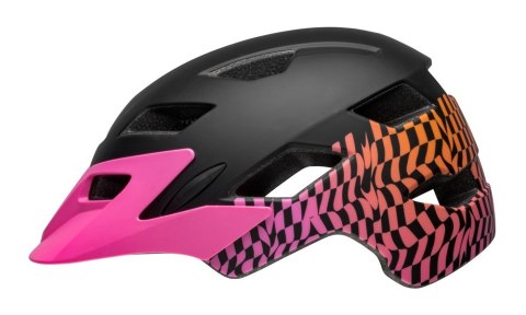 Kask dziecięcy BELL SIDETRACK wavy checks matte pink roz. Uniwersalny (47-54 cm) (NEW) Kask dziecięcy BELL SIDETRACK wavy checks matte pink roz. Uniwersalny (47-54 cm) (NEW)