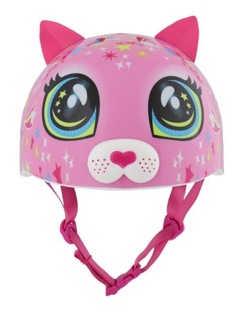 Kask dziecięcy juniorski RASKULLZ ASTRO CAT pink roz. S CHILD FS 5+ (50-54 cm) (NEW)