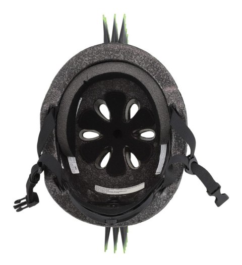Kask dziecięcy juniorski RASKULLZ T-REX BONEZ MOHAWK black roz. S CHILD FS 5+ (50-54 cm) (NEW)