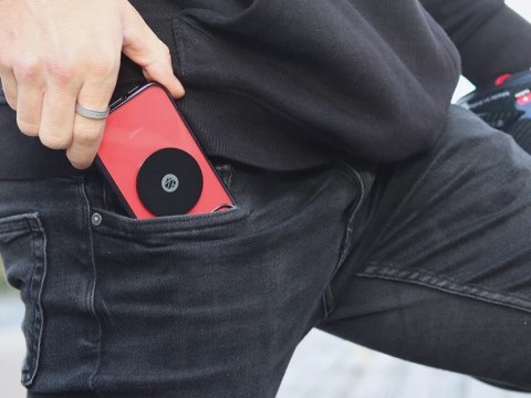 Samoprzyczepna stalowa płytka SHAPEHEART dla smartfona do pokrowca (NEW)