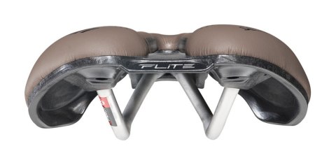 Siodło SELLE ITALIA FLITE BOOST GRAVEL TI316 SUPERFLOW S (id match - S3), 228g, Brązowe (NEW)