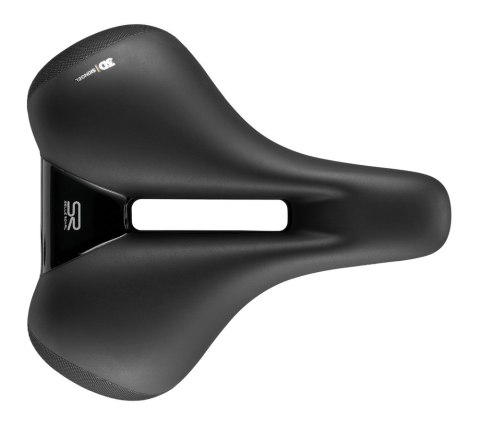 Siodło SELLEROYAL ELLIPSE RELAXED 90st. żelowe + elastomery, ergonomiczny kanał, unisex, 638g (NEW)