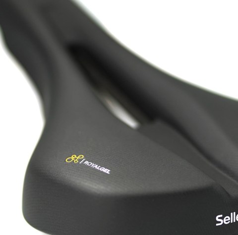 Siodło SELLEROYAL VAIA MODERATE 60st. żelowe, ergonomiczny kanał, unisex, 406g (NEW)