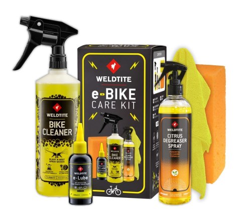 Zestaw do pielęgnacji e-rowerów WELDTITE e-Bike Care Kit (NEW) Zestaw do pielęgnacji e-rowerów WELDTITE e-Bike Care Kit (NEW)
