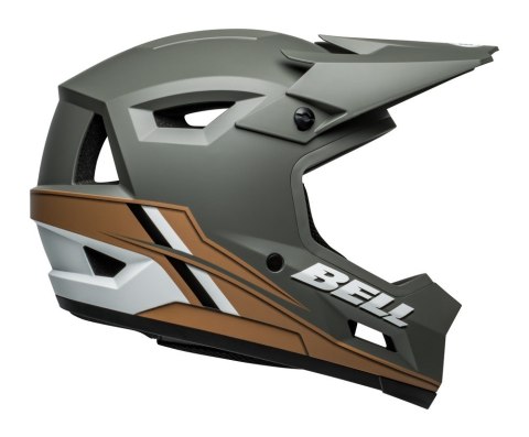 Kask full face BELL SANCTION 2 DLX MIPS alpine matte dark gray tan roz. M (55-57 cm) (NEW). Kask full face BELL SANCTION 2 DLX MIPS alpine matte dark gray tan roz. M (55-57 cm) (NEW).