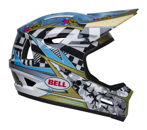 Kask full face BELL SANCTION 2 DLX MIPS caiden 24 gloss black white roz. M (55-57 cm) (NEW) (LIMITED EDITION) Kask full face BELL SANCTION 2 DLX MIPS caiden 24 gloss black white roz. M (55-57 cm) (NEW) (LIMITED EDITION)