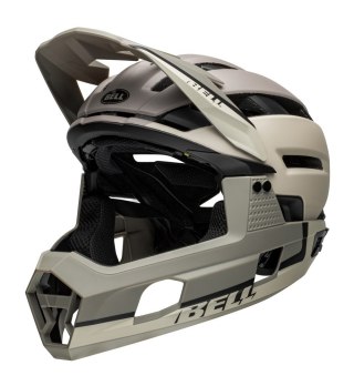 Kask full face BELL SUPER AIR R MIPS SPHERICAL matte cement gray roz. L (59-63 cm) (NEW)