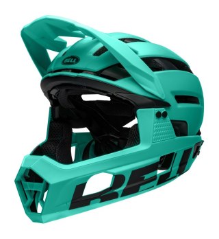 Kask full face BELL SUPER AIR R MIPS SPHERICAL matte turquosie black roz. M (55-59 cm) (NEW).
