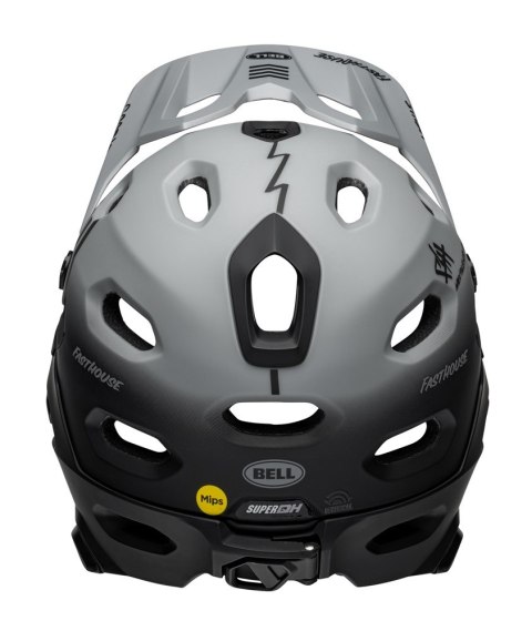 Kask full face BELL SUPER DH MIPS SPHERICAL fasthouse taco tuesday matte gray black roz. M (55-59 cm) (NEW)