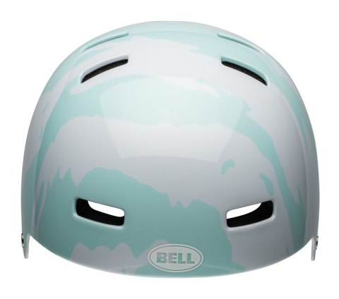 Kask juniorski BELL SPAN ravine gloss white blue roz. S (51-55 cm) (NEW)