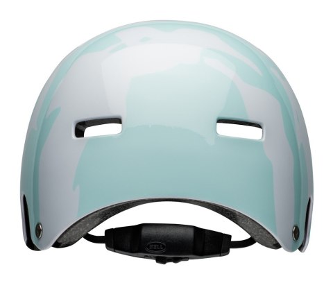 Kask juniorski BELL SPAN ravine gloss white blue roz. S (51-55 cm) (NEW)